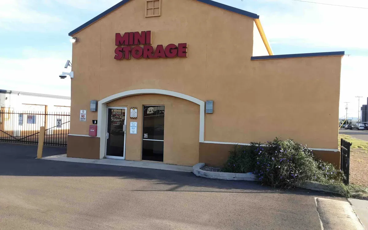 Tan Office Building for Storage